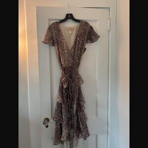 Hutch Animal Print Surplus Maxi Dress